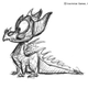 Illustration for article titled See How Spyro The Dragon Evolved In These Early Sketches